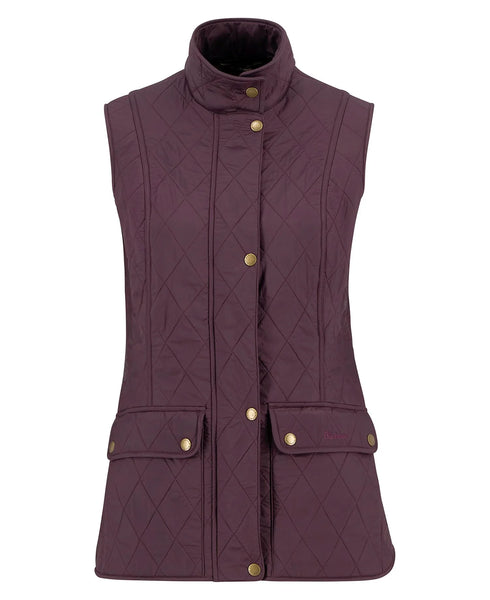 Women's Barbour | Wray Gilet | Black Cherry