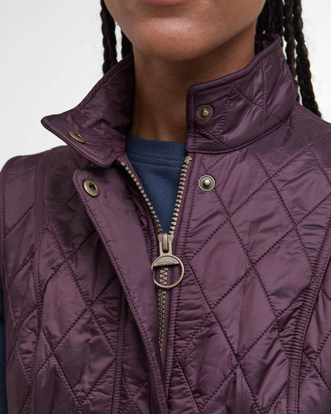 Women's Barbour | Wray Gilet | Black Cherry