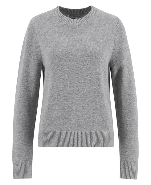 Women's Barbour | Woodhouse Crew Neck Jumper | Grey Marl