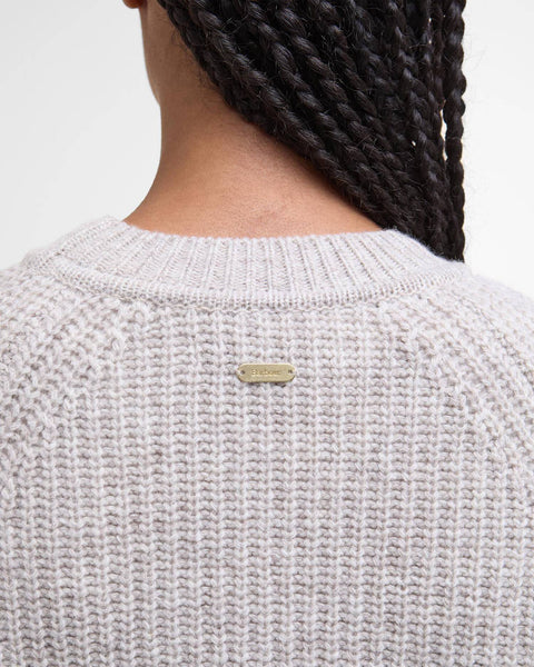 Women's Barbour | Irene Striped Crew Neck Jumper | Oatstripe