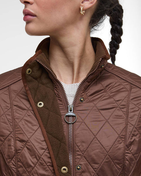 Women's Barbour | Cavalry Polarquilt Jacket | Brown