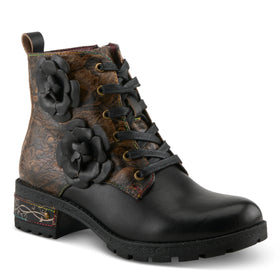 Women's L'Artiste | Martinela Boot | Black Multi - F.L. CROOKS.COM 