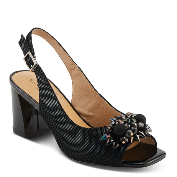 Women's Spring Step | Matahum Slingback Sandals by Azura | Black