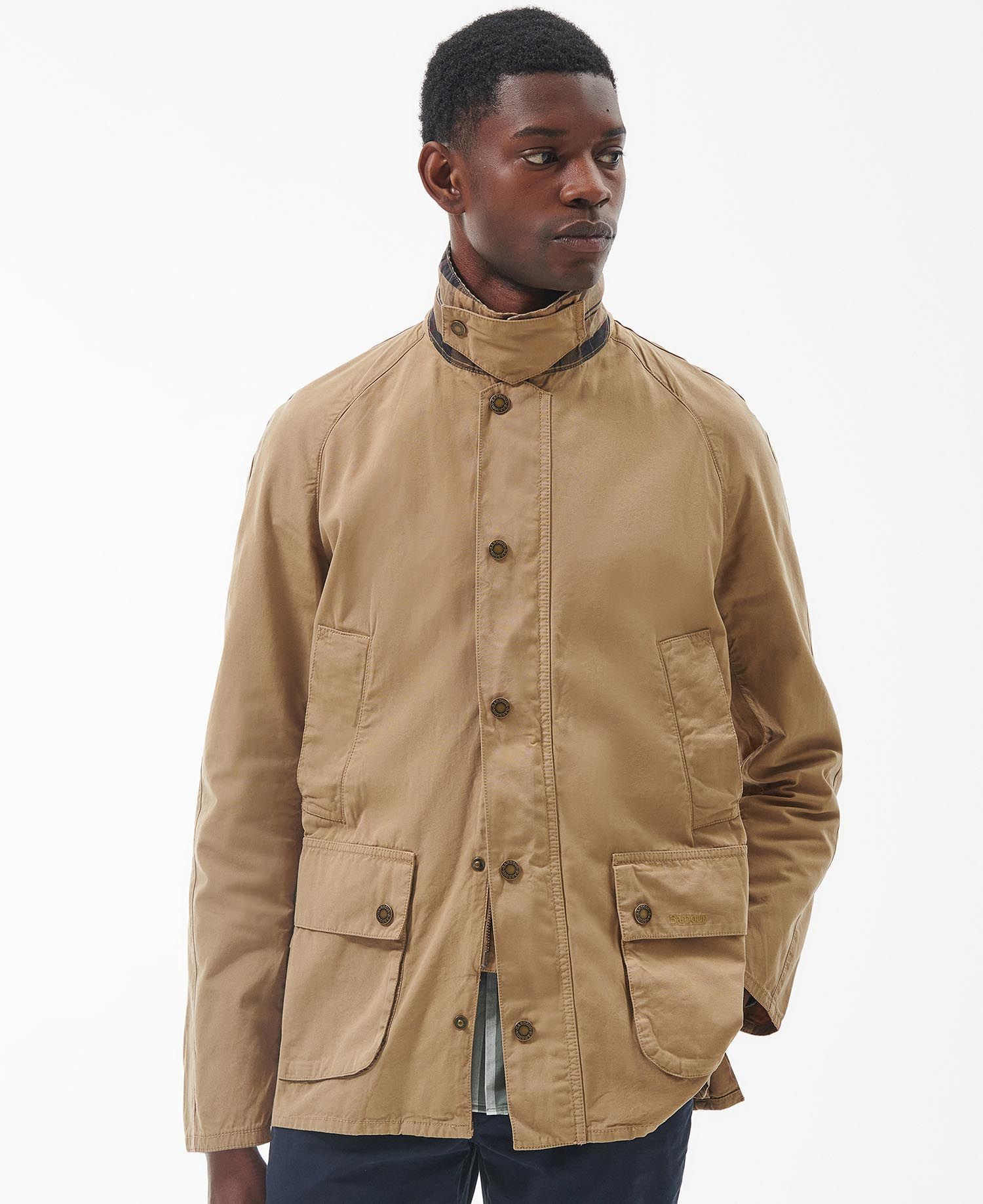 Men&#039;s Barbour | Ashby Casual Jacket | Stone
