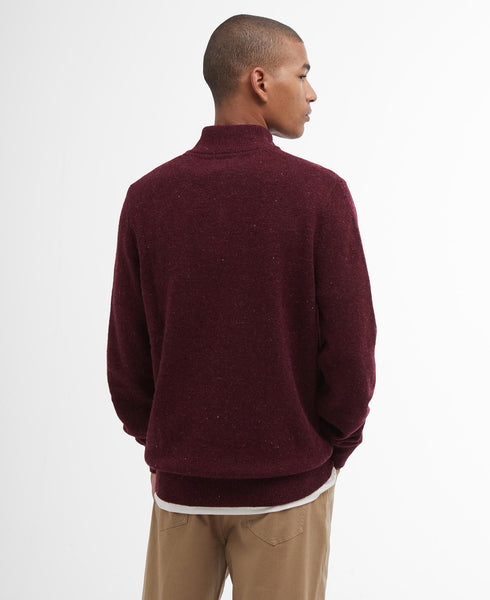 Men's Barbour | Tainsbury Half-Zip Jumper | Merlot