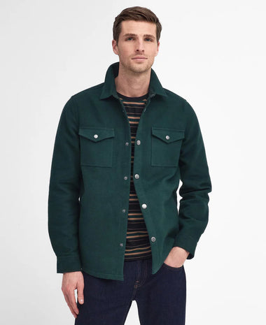 Men's Barbour | Cambridge Tailored Overshirt  | Seaweed