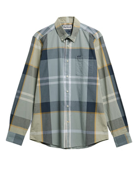Men's Barbour | Harris Tailored Long-Sleeved Shirt | Highland Loch Tartan