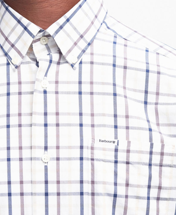 Men's Barbour | Eldon Tailored Shirt | Dark Thistle