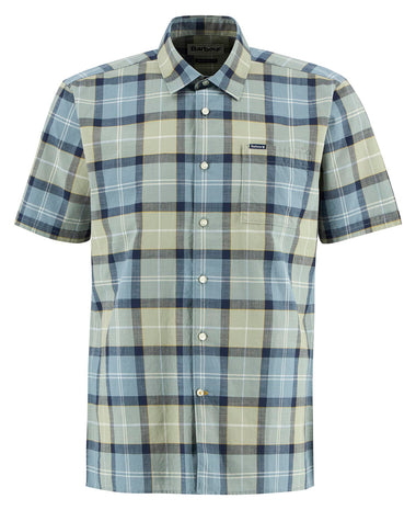 Men's Barbour | Gordon Short-Sleeved Tailored Shirt | Highland Loch Tartan