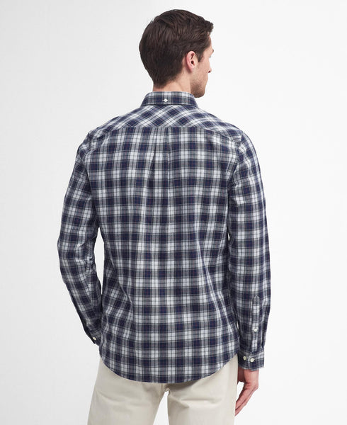 Men's Barbour | Lanark Tailored Shirt | Blue Granite