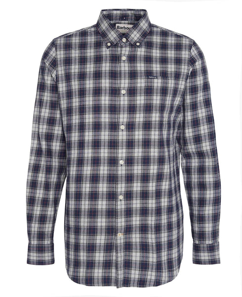Men's Barbour | Lanark Tailored Shirt | Blue Granite