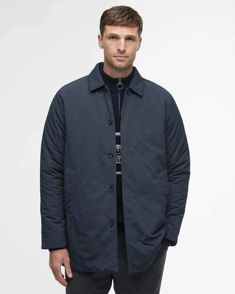 Men's Barbour | Wadded Lorden Showerproof Mac | Navy