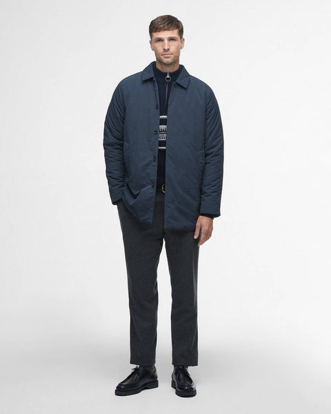 Men's Barbour | Wadded Lorden Showerproof Mac | Navy