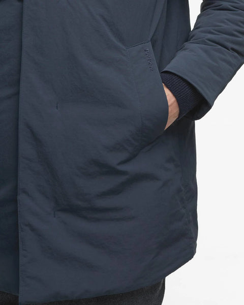 Men's Barbour | Wadded Lorden Showerproof Mac | Navy