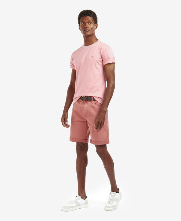 Men's Barbour | Barbour Garment Dyed T-Shirt | Pink Salt MTS0994