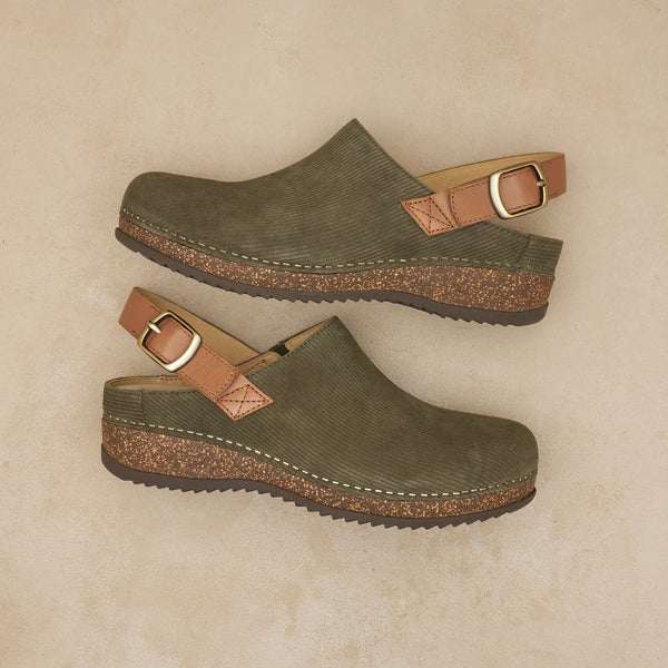 Women's Dansko | Merrin Embossed Suede | Olive