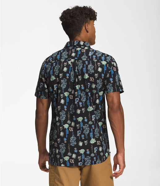 Men's The North Face | Short-Sleeve Baytrail Pattern | Super Sonic Blue