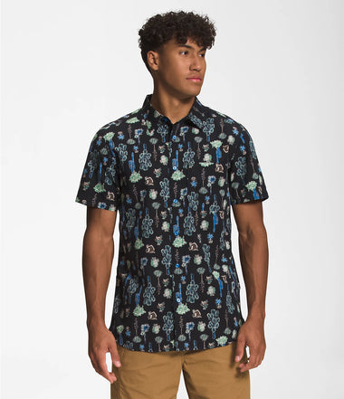 Men's The North Face | Short-Sleeve Baytrail Pattern | Super Sonic Blue