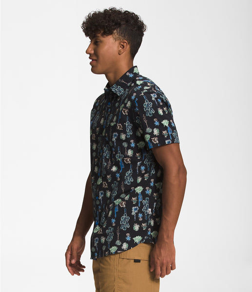 Men's The North Face | Short-Sleeve Baytrail Pattern | Super Sonic Blue