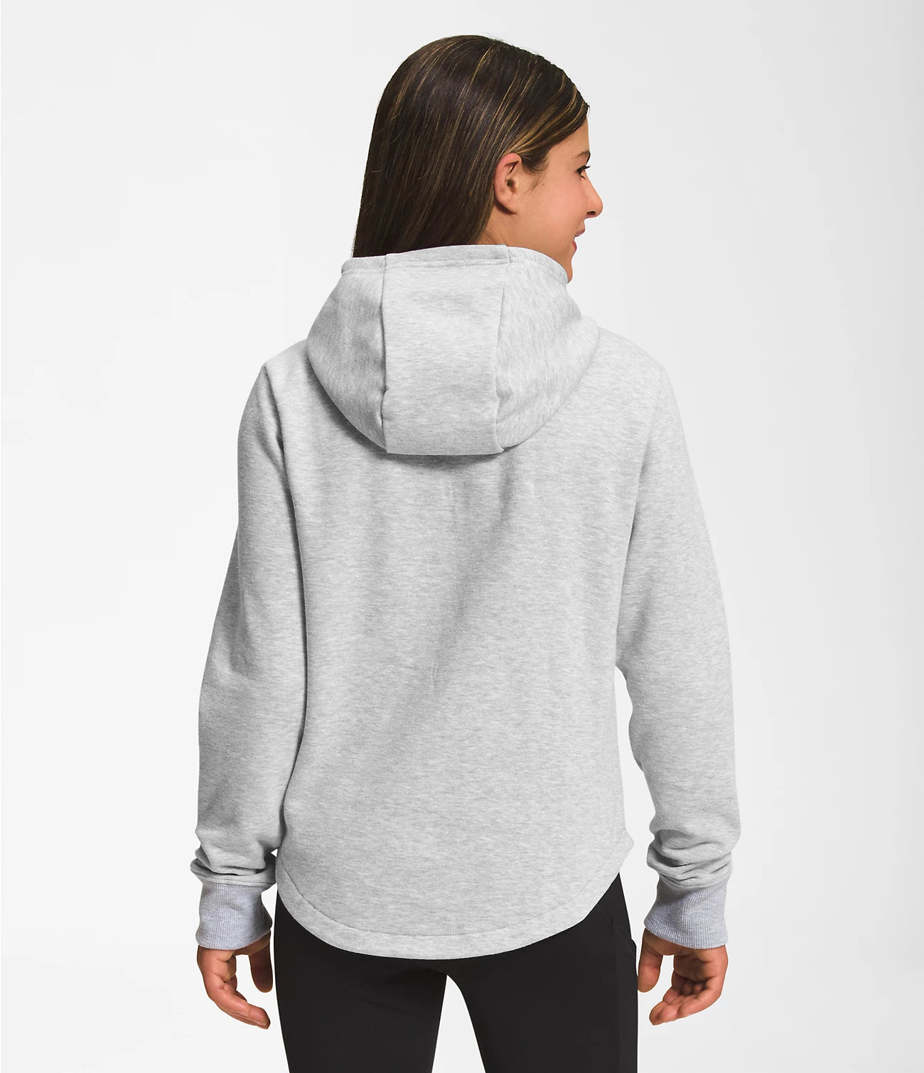 North face heather grey fleece online