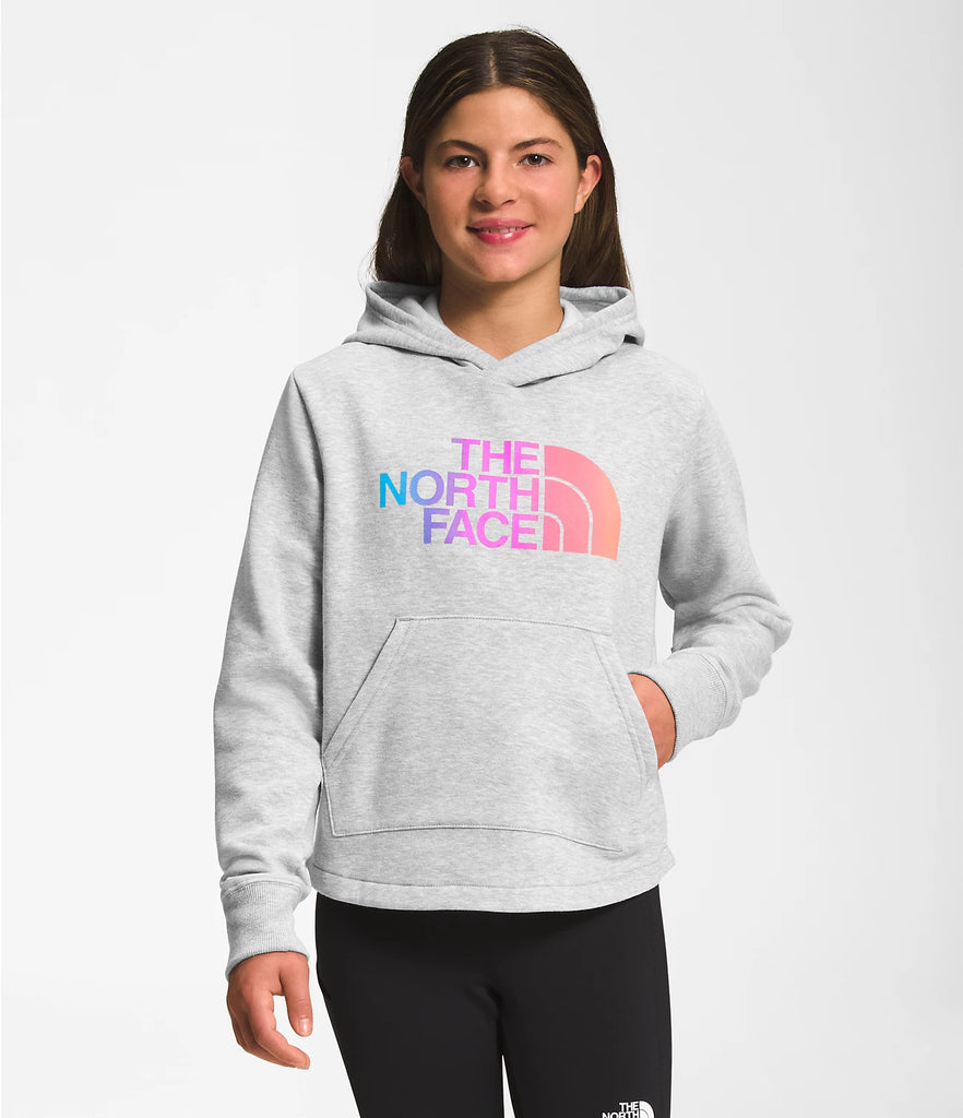 [THE NORTH FACE] K'S COMFORT RVS FLEECE HOODIE ☆大人気☆ Girls' The North Face | Camp Fleece Pullover Hoody | Grey
