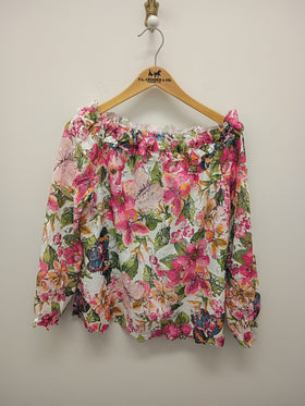 Women's Azi | Celine Floral Blouse | Floral Pink