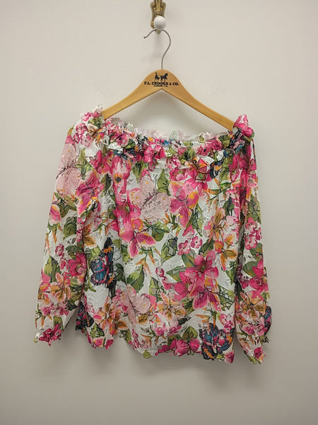 Women's Azi | Celine Floral Blouse | Floral Pink