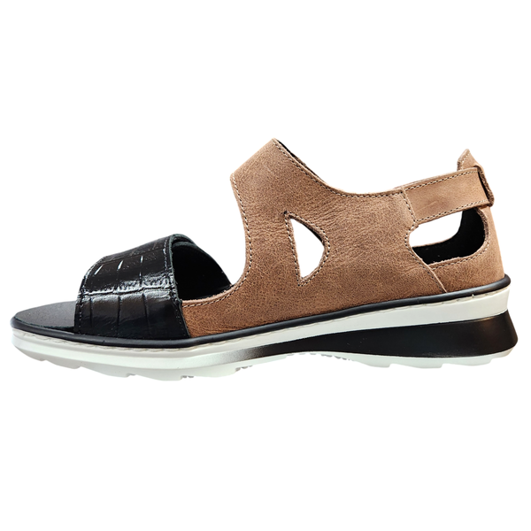Women's NEXGrip | Clara Wide Width Sandal | Cognac
