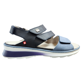 Women's NEXGrip | Minerva Wide Width Sandal | Navy