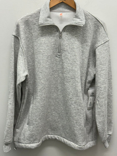 Mono B | Half Zip Sweater | Grey Heather