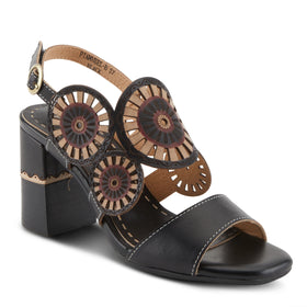 Women's L'Artiste | Pinwheel Sandals | Black Multi