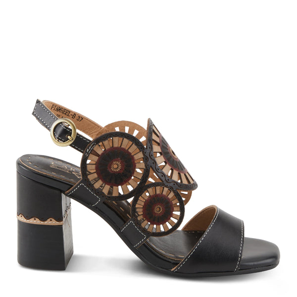 Women's L'Artiste | Pinwheel Sandals | Black Multi