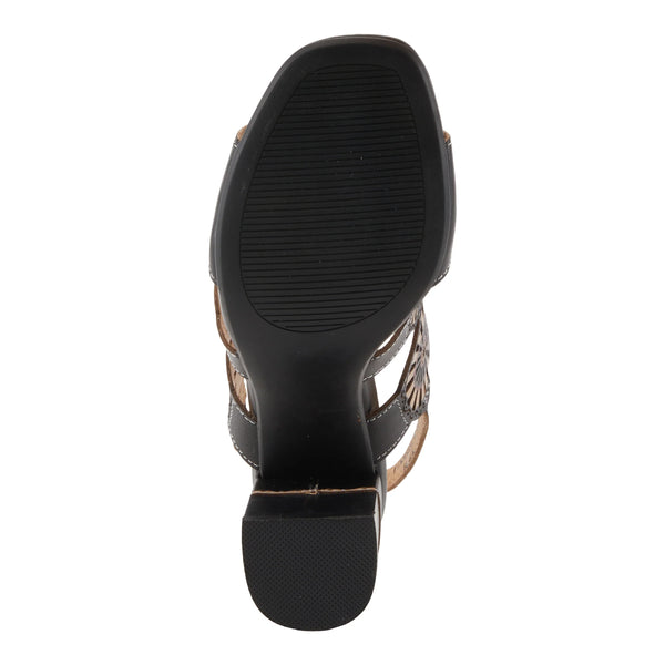 Women's L'Artiste | Pinwheel Sandals | Black Multi