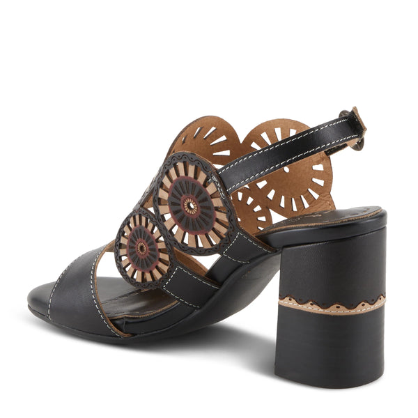 Women's L'Artiste | Pinwheel Sandals | Black Multi