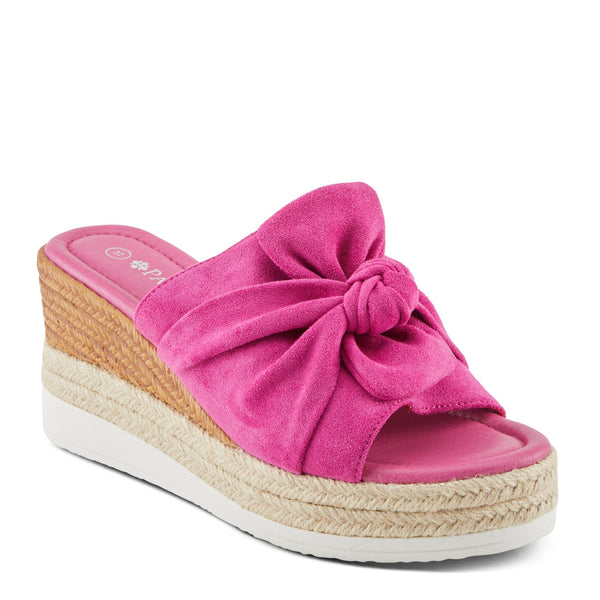 Women's Spring Step | Bellaluce Slide Wedge Sandals by Patrizia |Pink