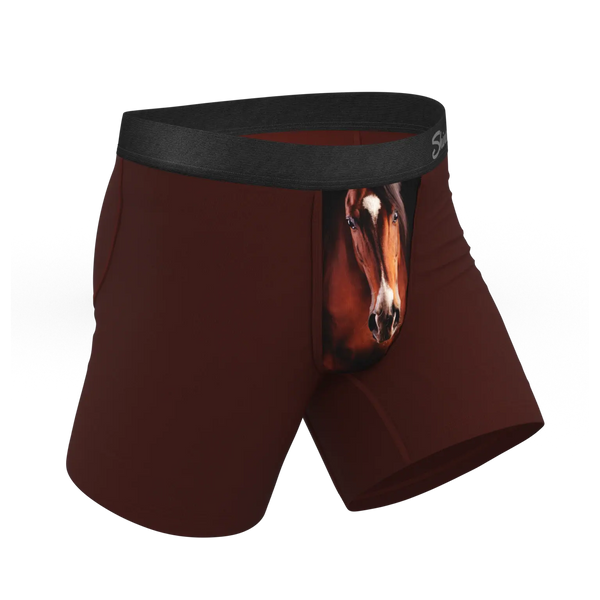 Men's Shinesty | Ball Hammock® Pouch Underwear With Fly | The Pony Express