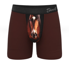 Men's Shinesty | Ball Hammock® Pouch Underwear With Fly | The Pony Express