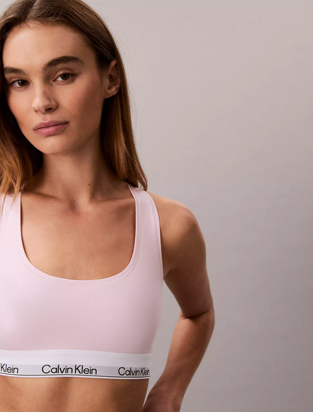 Women's Calvin Klein | Unlined Bralete | Pink / Black