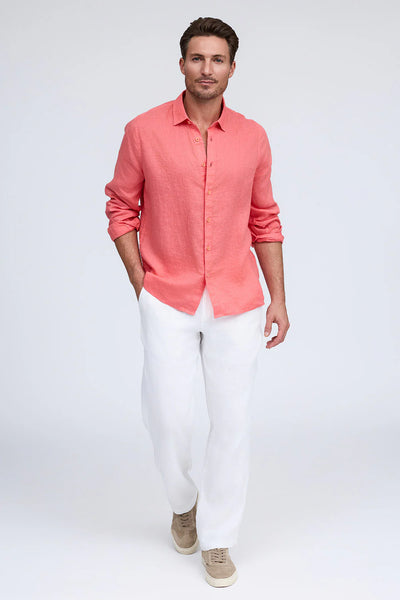 Men's Raffi | The Brayden Shirt | Coral