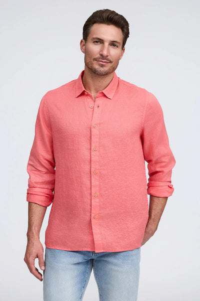 Men's Raffi | The Brayden Shirt | Coral