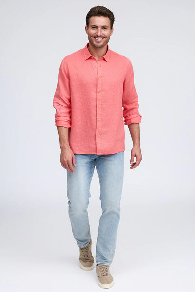 Men's Raffi | The Brayden Shirt | Coral