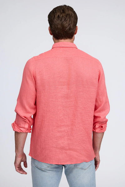Men's Raffi | The Brayden Shirt | Coral