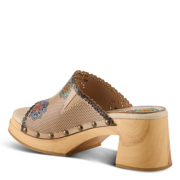 Women's L'Artiste | Retrostar Slide Sandal | Sky Blue Multi
