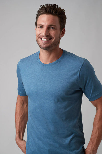 Men's Raffi | The Lafayette Crewneck T-Shirt | Marine