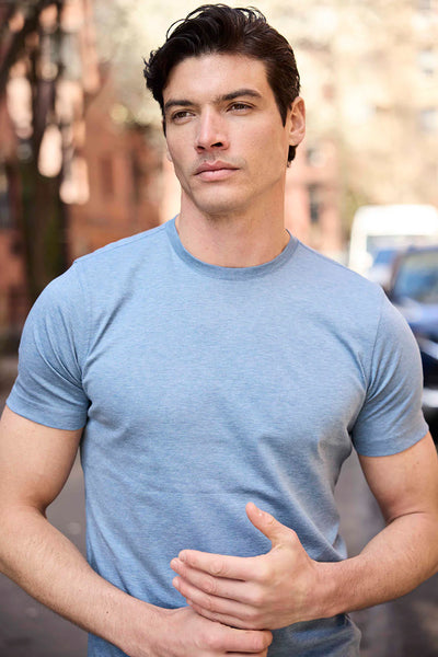 Men's Raffi | The Lafayette Crewneck T-Shirt | Marine