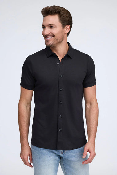 Men's Raffi | The Linden Shirt | Black