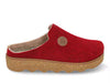 Women's ROHDE Shoes | 6120 Foggia Felt Clog | Wine Red