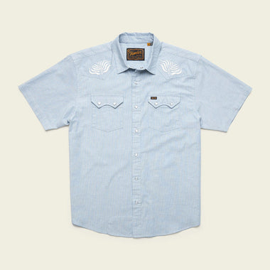 Men's Howler Bros | Crosscut Deluxe Shortsleeve | Seagrass Flat