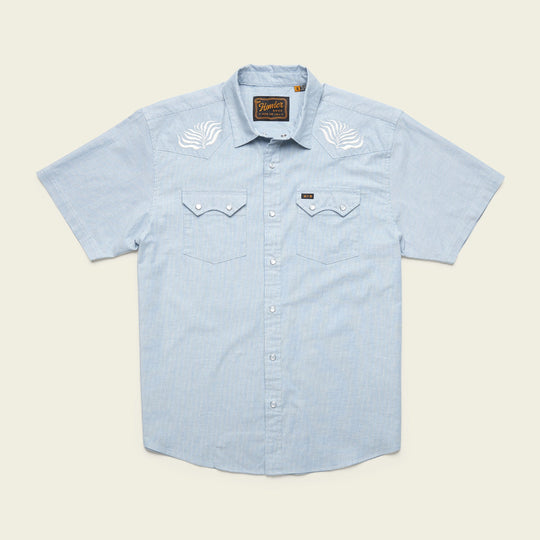 Men's Howler Bros | Crosscut Deluxe Shortsleeve | Seagrass Flat