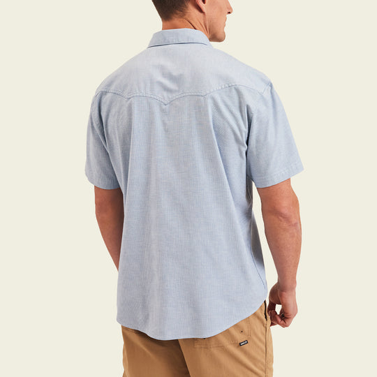 Men's Howler Bros | Crosscut Deluxe Shortsleeve | Seagrass Back